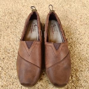 Bobs By Skechers Leather Insole Size 10
